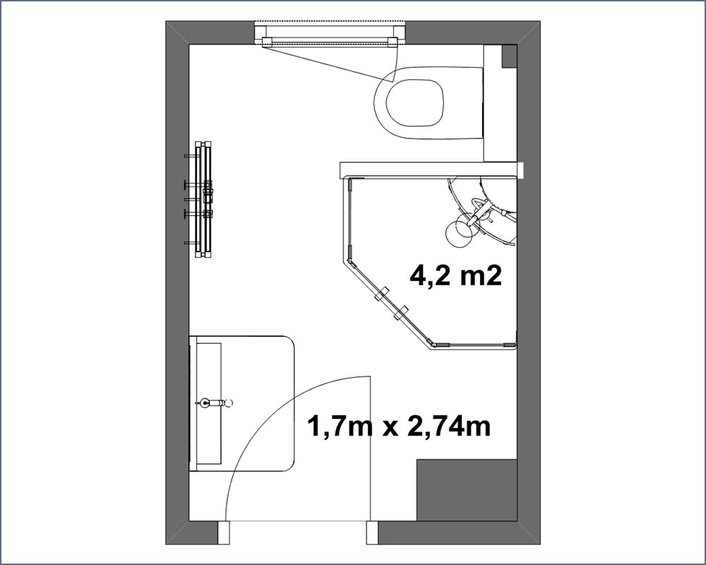 Bäder kleiner als 6qm